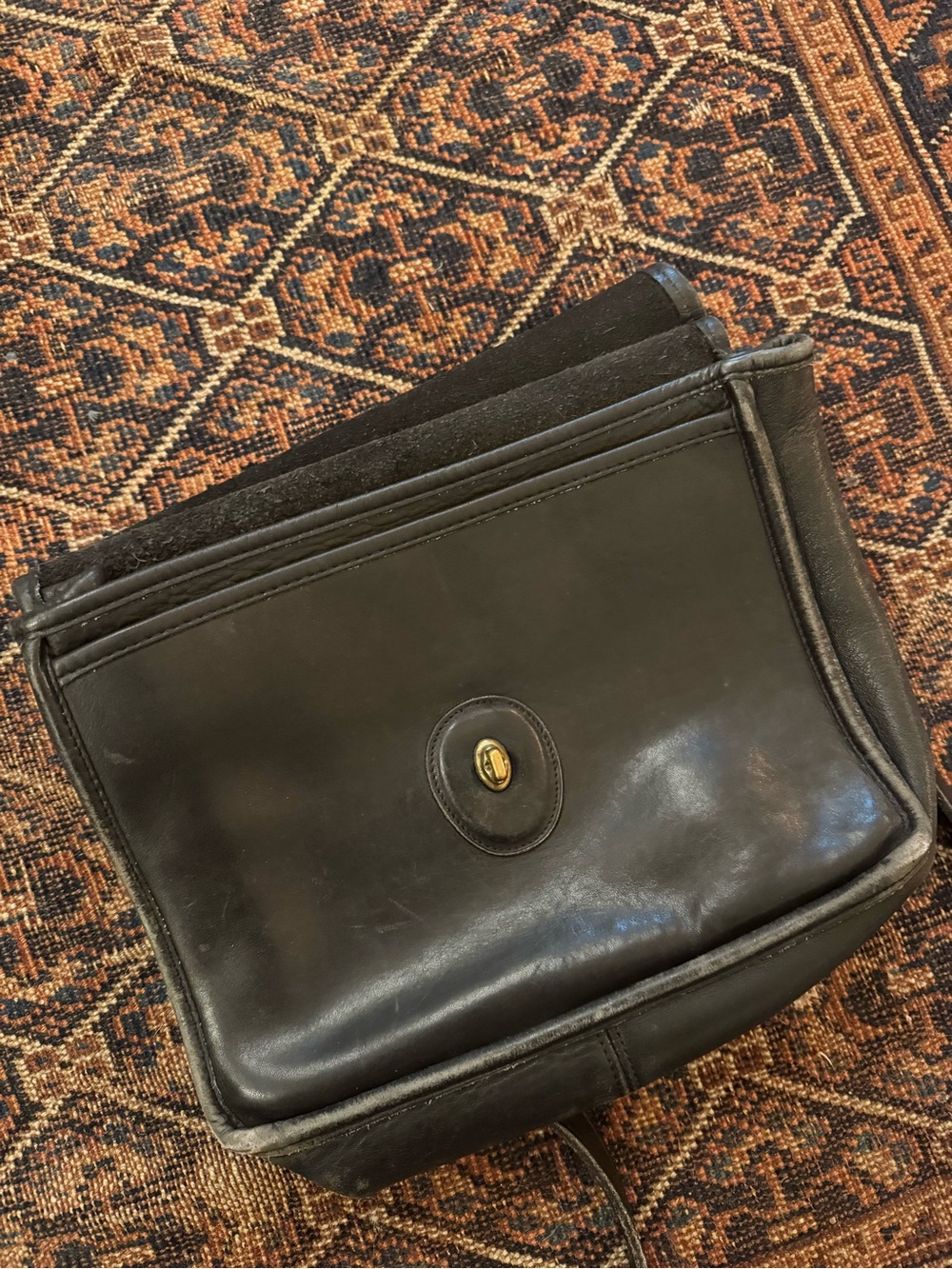 Vintage Coach Willis Satchel Black - Picture 10 of 10
